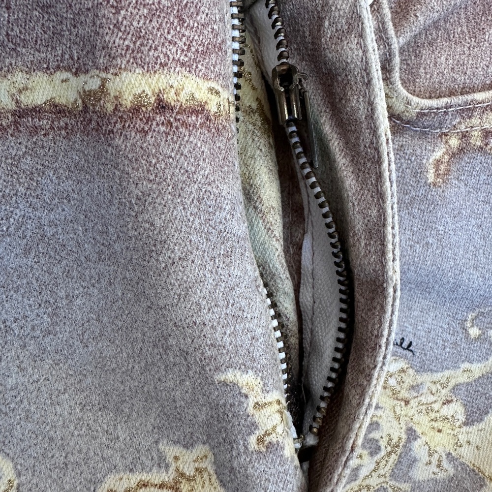 Roberto Cavalli Rare Vintage Printed Jeans - Picture 8 of 10